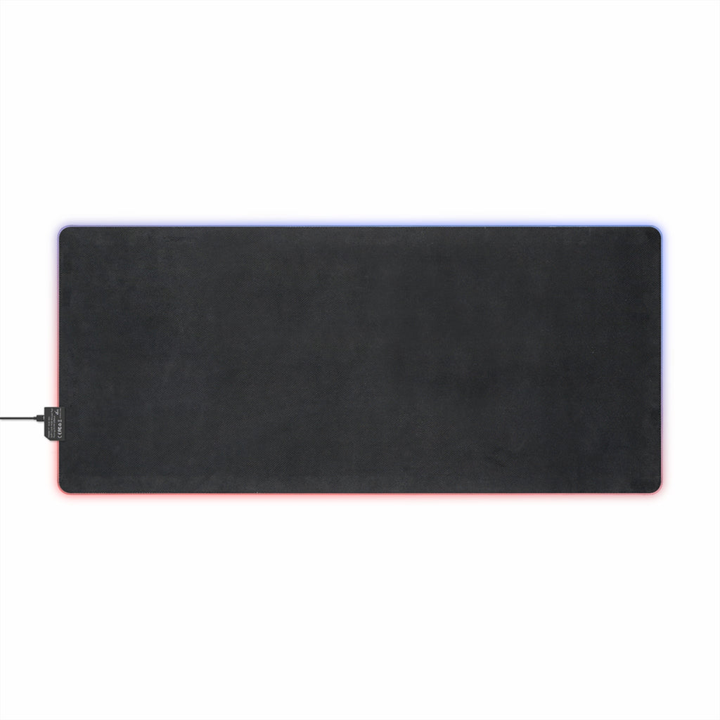 Customizable Kawaii Pink Cupcake LED Lit Mousepad